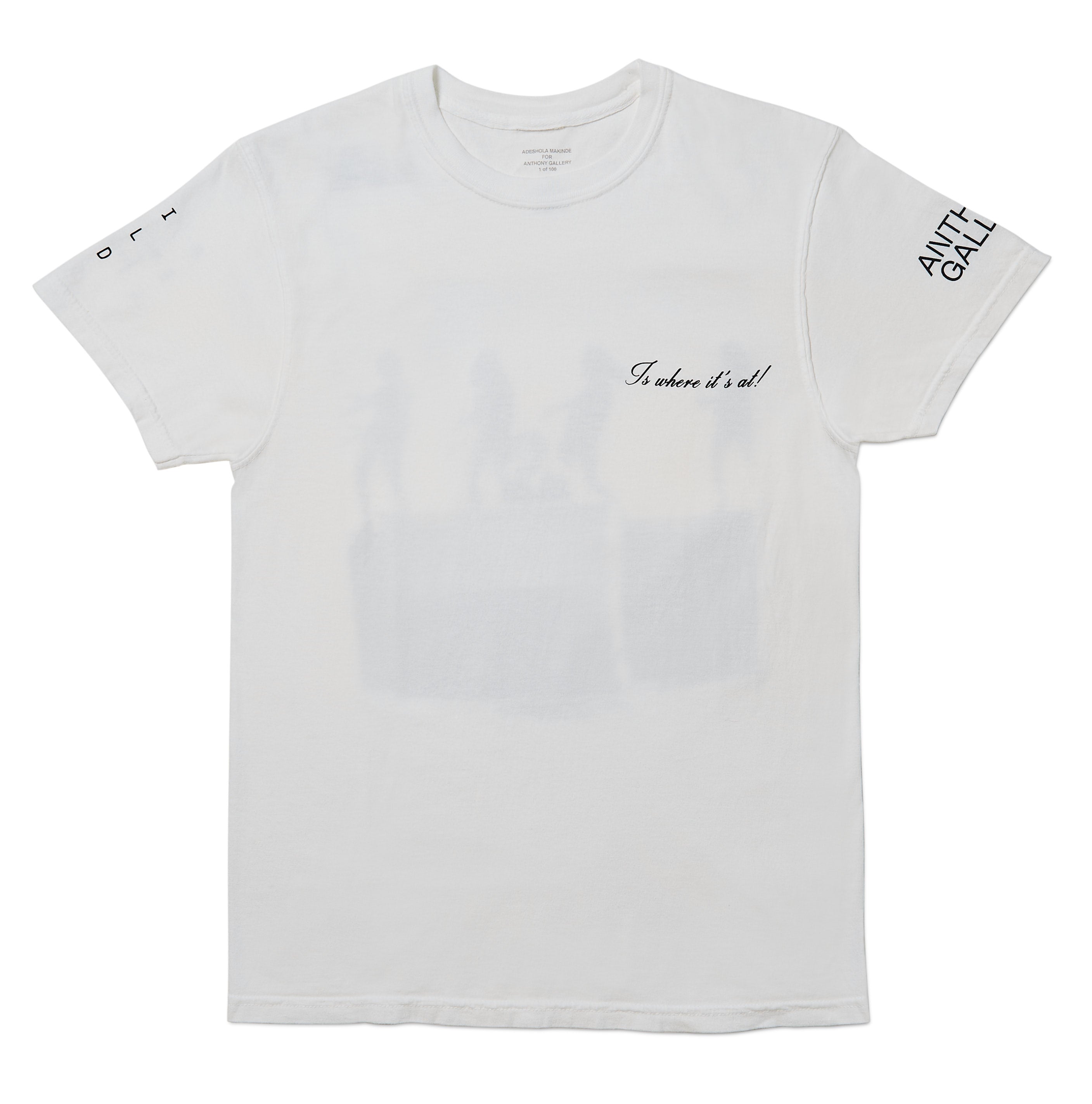 Anthony Gallery x Adeshola Makinde Tee - White